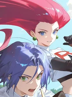 Team Rocket Decorative Painting - Pokemon - Xingkong Studio