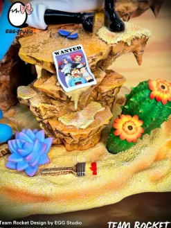 Team Rocket Trio - Pokemon Resin Statue - EGGS Studios
