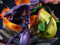 Team Rocket with LED - Pokemon Resin Statue - Fairy Studio
