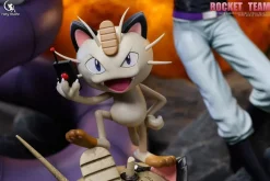 Team Rocket with LED - Pokemon Resin Statue - Fairy Studio