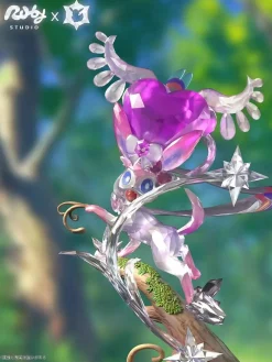 Terastallized Eevee Forest Series 001 Sylveon & Eevee - Pokemon Resin Statue - Ruby Studio