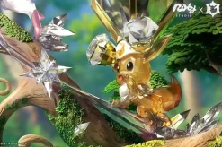 Terastallized Eevee Forest Series 001 Sylveon & Eevee - Pokemon Resin Statue - Ruby Studio