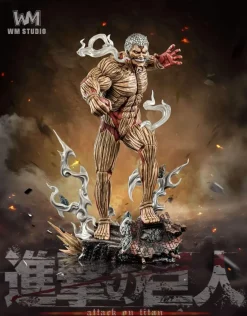 The Armored Titan with LED - Attack On Titan Resin Statue - WM Studios