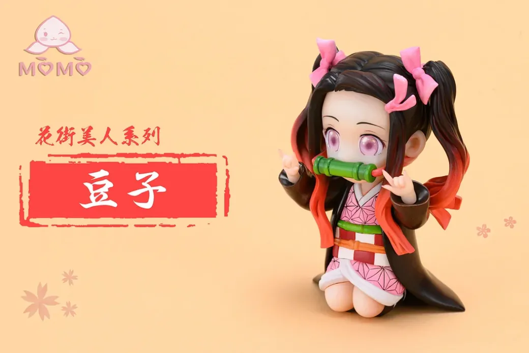 The Beauty of Hanamachi Series Nezuko Kamado - Demon Slayer : Kimetsu no Yaiba Statue - MoMo Studio