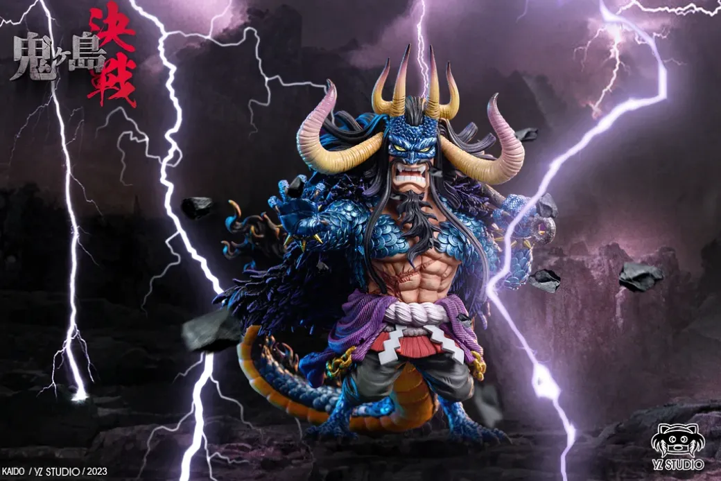 The Final Battle in Onigashima Kaido - ONE PIECE Statue - YZ Studios