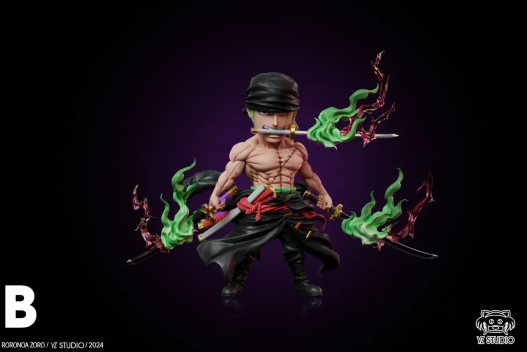 The Final Battle in Onigashima Series 016 Enma Roronoa Zoro - ONE PIECE Statue - YZ Studios