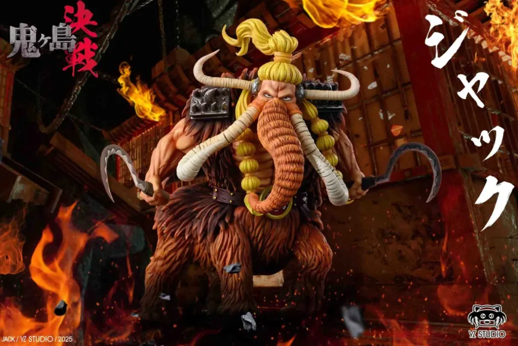 The Final Battle in Onigashima Series 020 Human-Beast Form Jack - ONE PIECE Statue - YZ Studios
