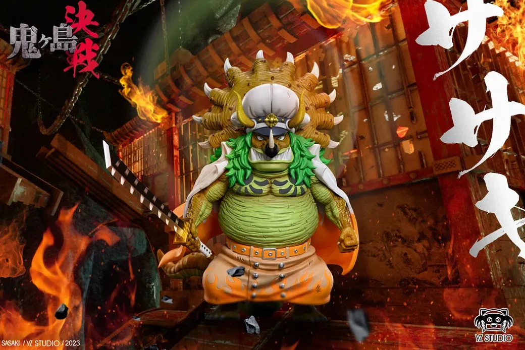 The Final Battle in Onigashima Series 007 Beast Form Sasaki - ONE PIECE Statue - YZ Studios