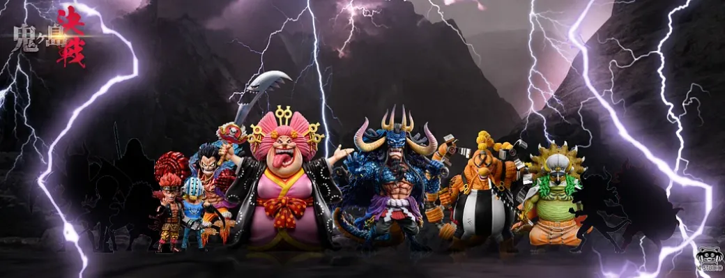 The Final Battle in Onigashima Series 007 Beast Form Sasaki - ONE PIECE Statue - YZ Studios