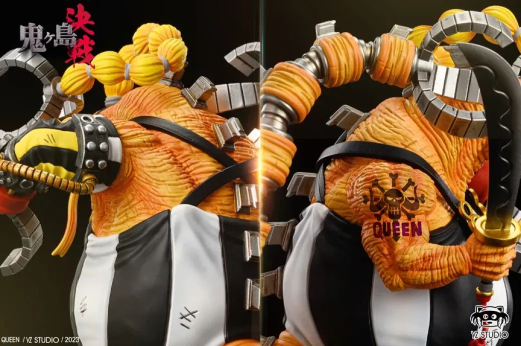 The Final Battle in Onigashima Series 006 Human-Beast Form Queen - ONE PIECE Statue - YZ Studios