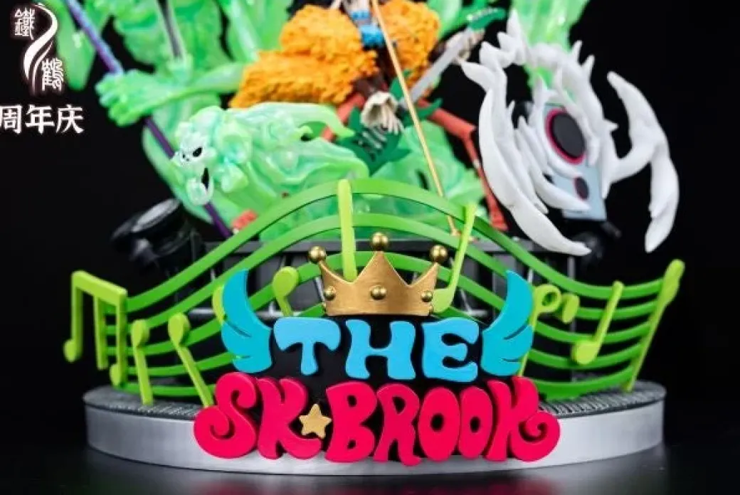 The King of Soul Brook with LED - ONE PIECE Resin Statue - Iron Crane Studios