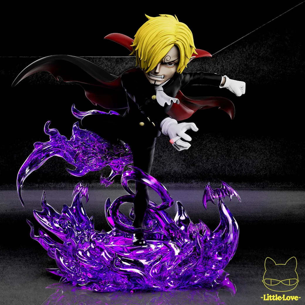 The Vampire Earl Vinsmoke Sanji - ONE PIECE Statue - Little Love Studios