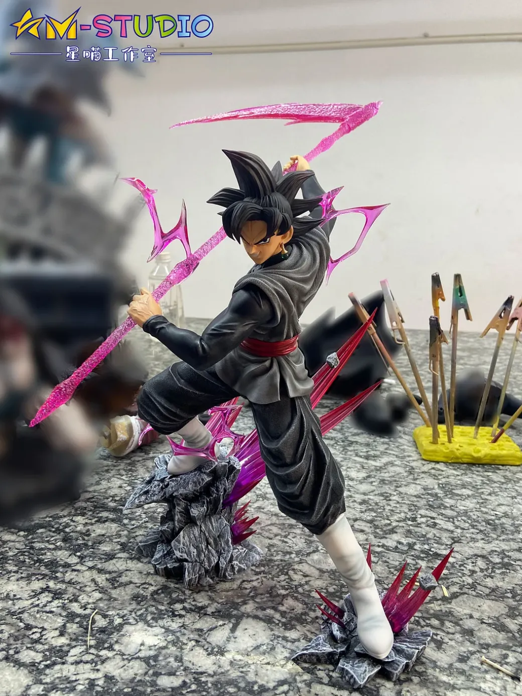 The Villain Series 001 Super Saiyan Rosé Goku Black/ Zamasu - Dragon Ball Resin Statue - XingMiao Studios