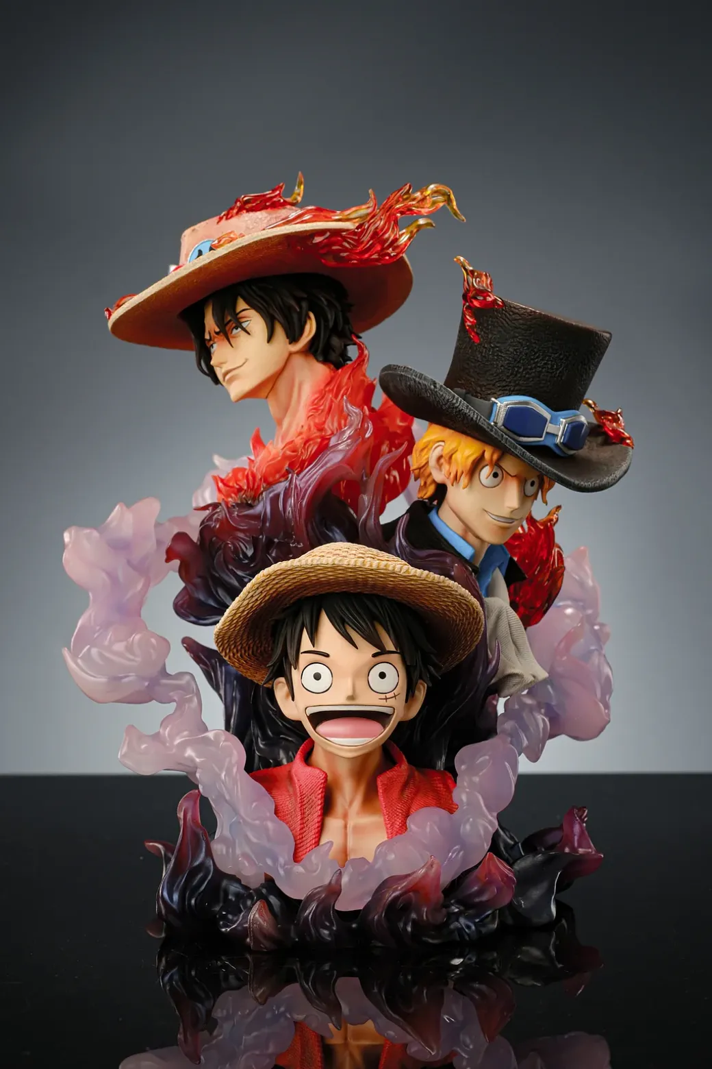 Three Brothers Bust Statue - ONE PIECE Resin Statue - FengYun Studio