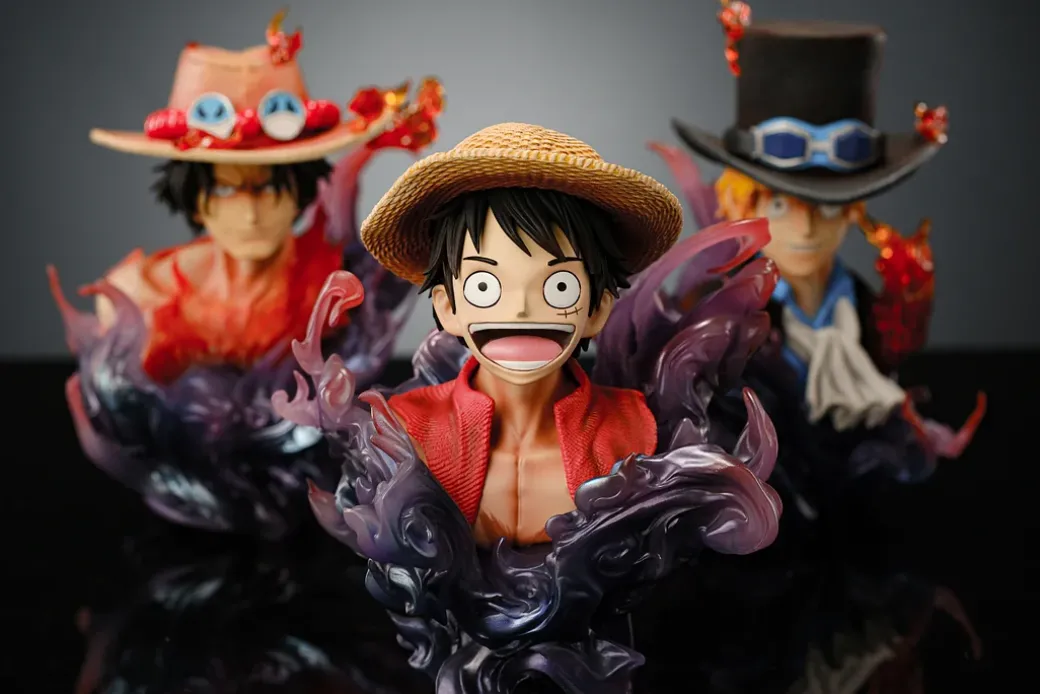 Three Brothers Bust Statue - ONE PIECE Resin Statue - FengYun Studio