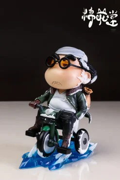 Three Marine Admirals Cosplay Shin-chan - Crayon Shin-chan ONE PIECE Resin Statue - MianHuaTang Studios