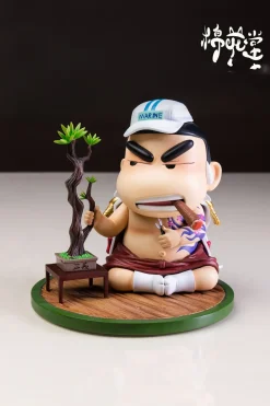 Three Marine Admirals Cosplay Shin-chan - Crayon Shin-chan ONE PIECE Resin Statue - MianHuaTang Studios