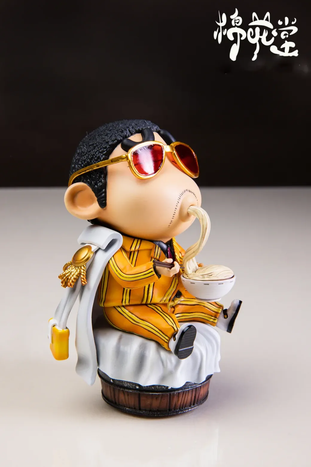 Three Marine Admirals Cosplay Shin-chan - Crayon Shin-chan ONE PIECE Resin Statue - MianHuaTang Studios