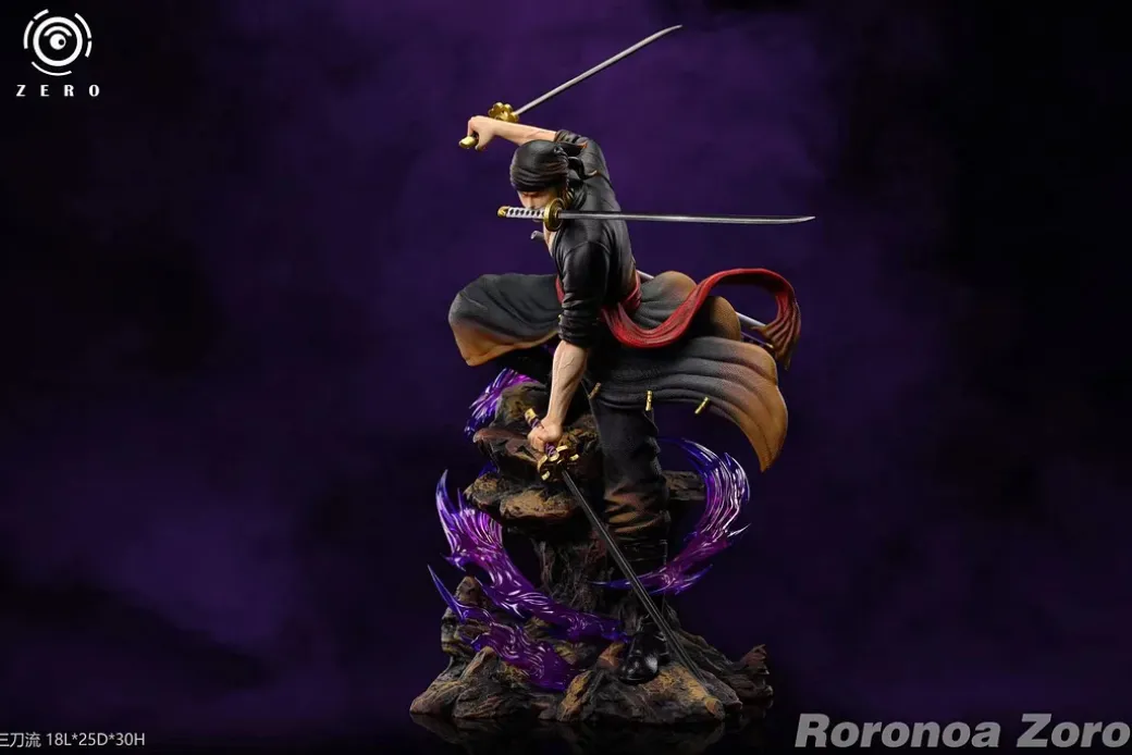 Three Sword Style & Nine Sword Style Roronoa Zoro - ONE PIECE Statue - ZERO Studio