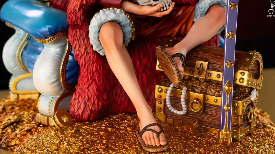 Throne Monkey D. Luffy - ONE PIECE Resin Statue - Brain Hole Studio