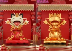 Throwing Coin Meowth - Pokemon Statue - WAWA Studio