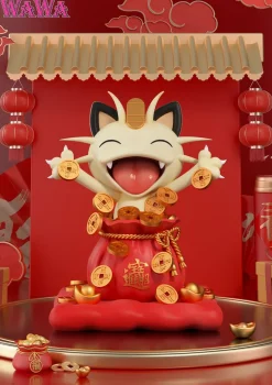 Throwing Coin Meowth - Pokemon Statue - WAWA Studio