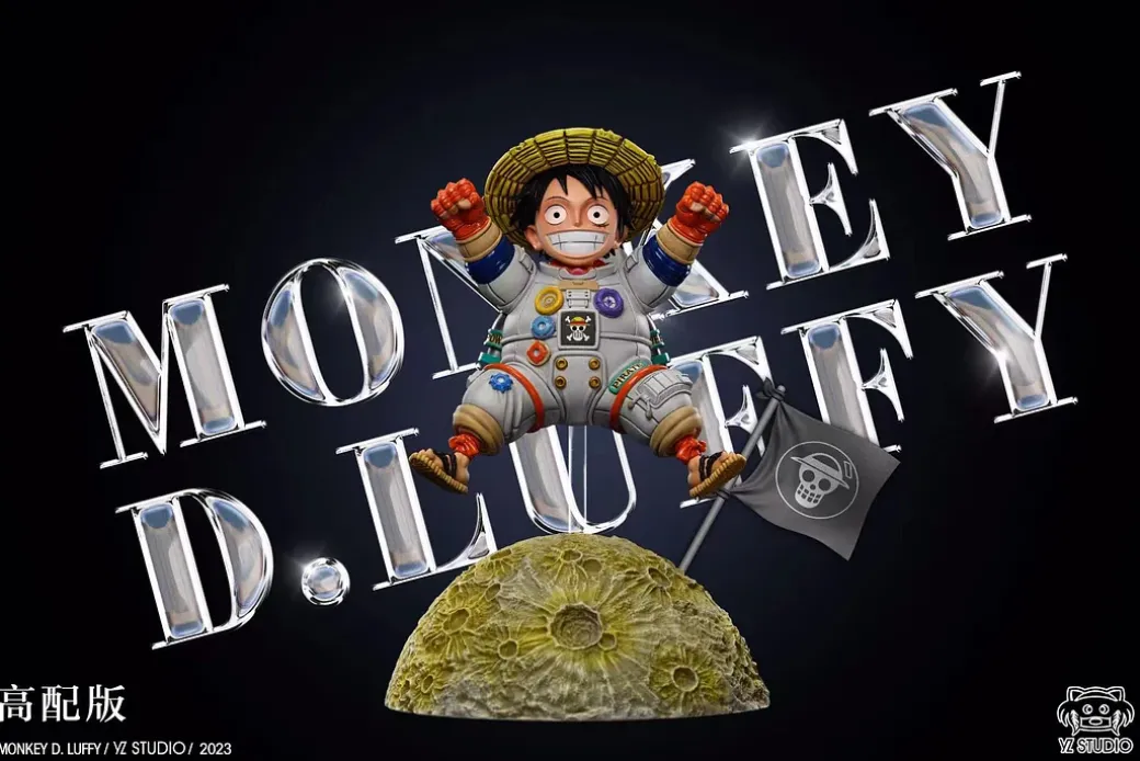 Title Page Series 002 Astronaut Monkey D. Luffy - ONE PIECE Statue - YZ Studios