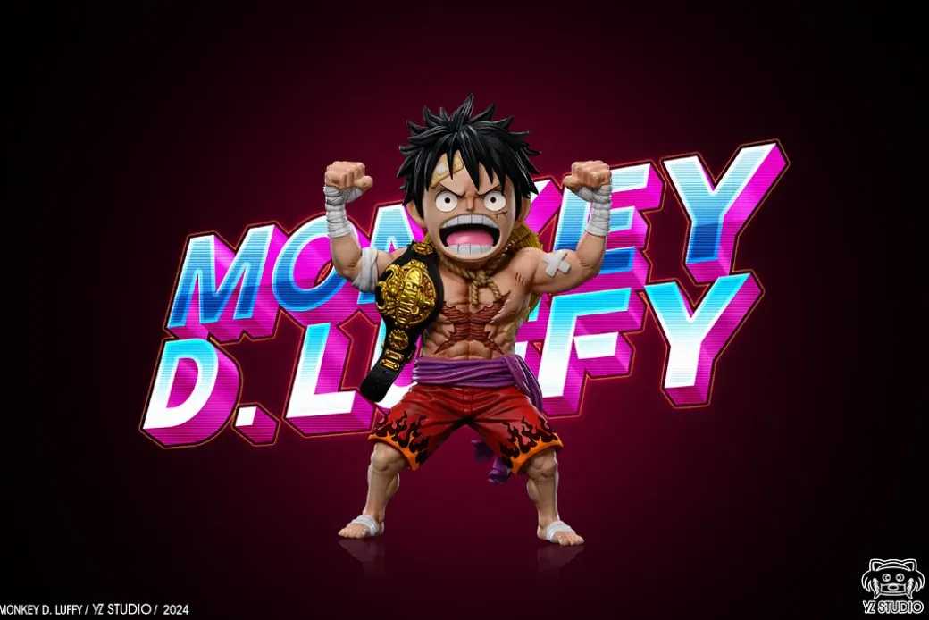 Title Page Series 013 Gold Belt Champion Monkey D. Luffy - ONE PIECE Statue - YZ Studios