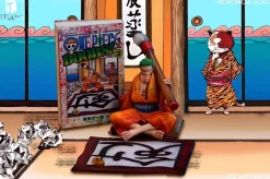 Title Page Sitting Roronoa Zoro - ONE PIECE Resin Statue - BT Studios