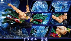 Tornado Roronoa Zoro with LED - ONE PIECE Resin Statue - Cheng Studios