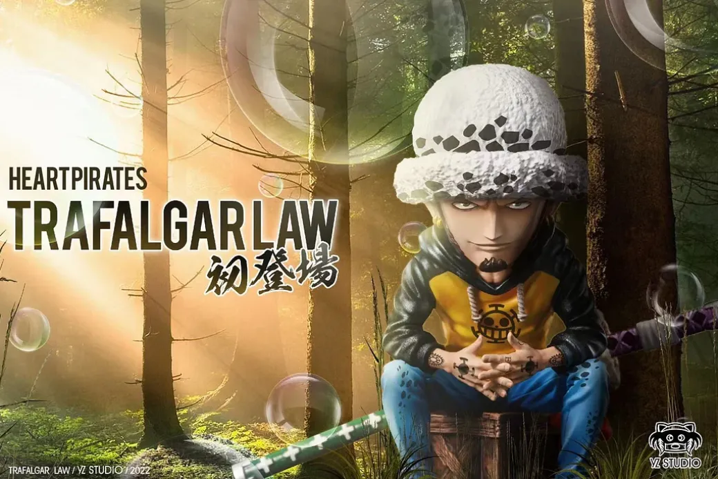Trafalgar D. Water Law - ONE PIECE Statue - YZ Studios