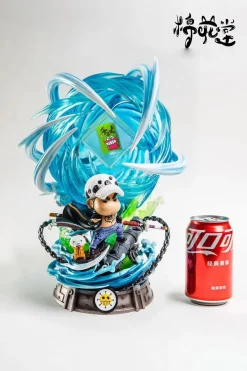 Trafalgar D. Water Law Cosplay Nohara Shinnosuke - Crayon Shin-chan ONE PIECE Resin Statue - MianHuaTang Studios