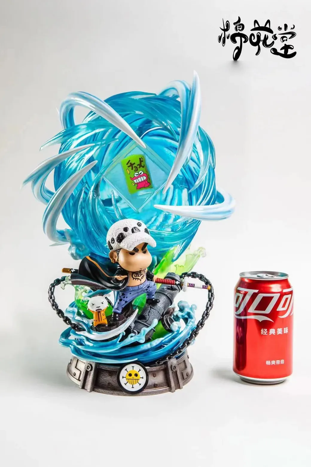 Trafalgar D. Water Law Cosplay Nohara Shinnosuke - Crayon Shin-chan ONE PIECE Resin Statue - MianHuaTang Studios