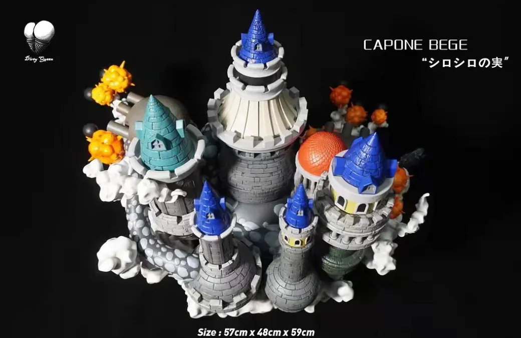 Transformation Series 001 Capone Bege - ONE PIECE Resin Statue - Dirty Queen Studio