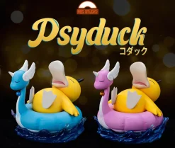 Travelling Psyduck - Pokemon Statue - Red Studio