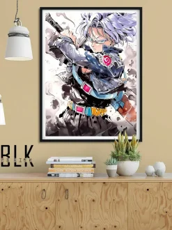 Trunks Decorative Painting - Dragon Ball - BLK Studio