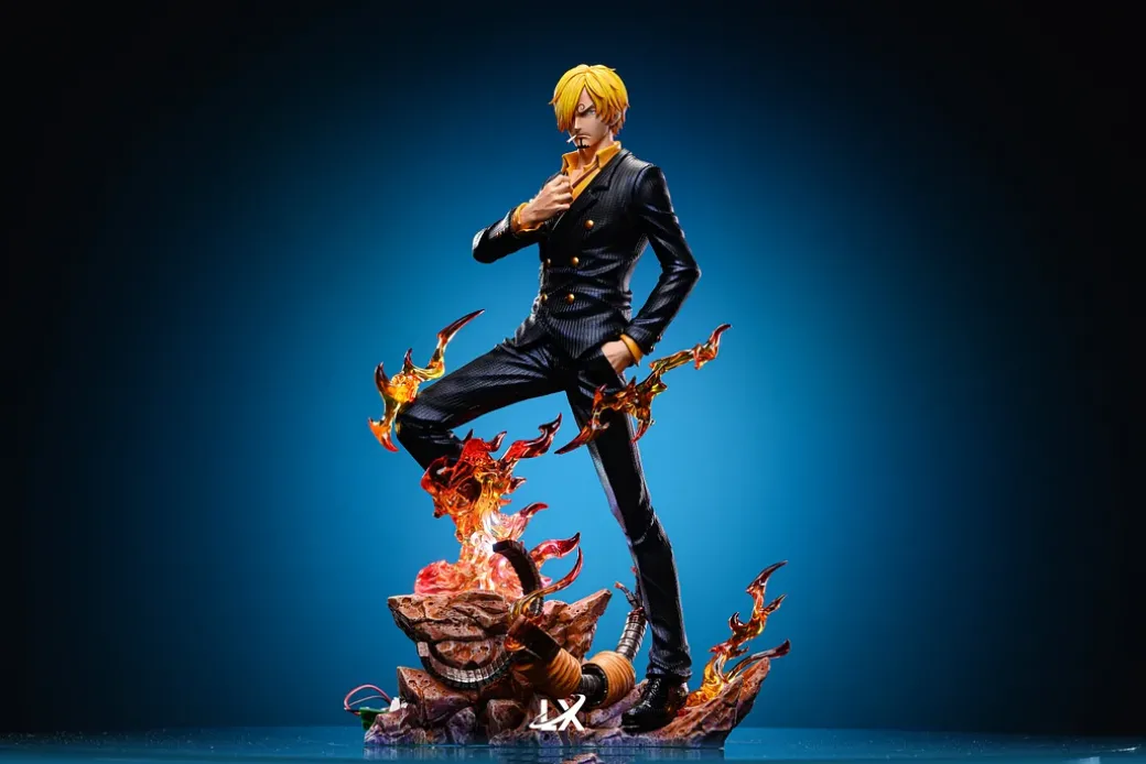 Two Wings Sanji with LED - ONE PIECE Resin Statue - LX-Studios