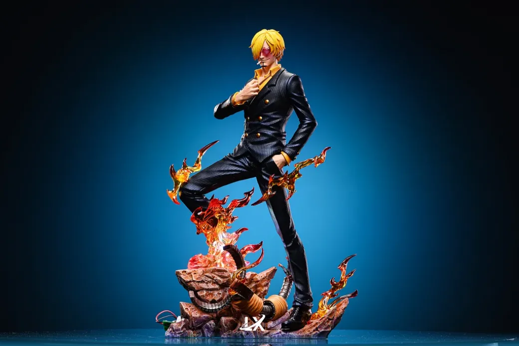 Two Wings Sanji with LED - ONE PIECE Resin Statue - LX-Studios