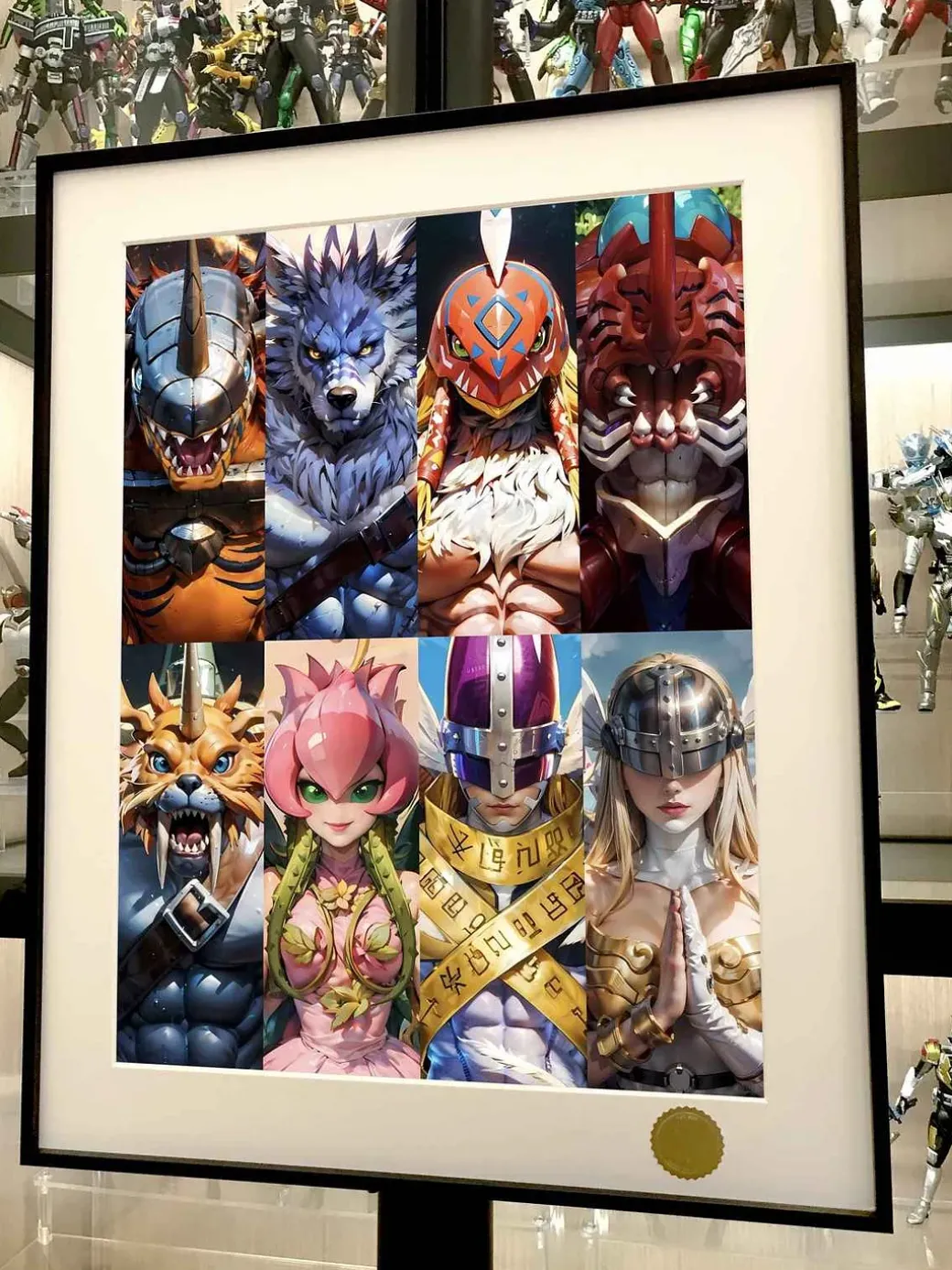 Ultimate Level Digimon Decorative Painting - Digimon - Xingkong Studio