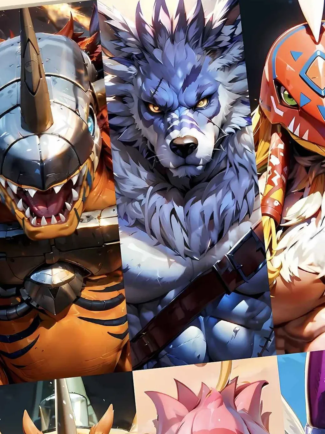 Ultimate Level Digimon Decorative Painting - Digimon - Xingkong Studio