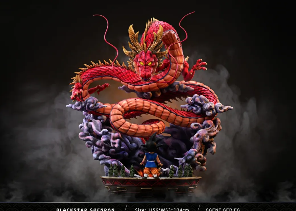 Ultimate Shenron with LED - Dragon Ball Resin Statue - D-M Studios
