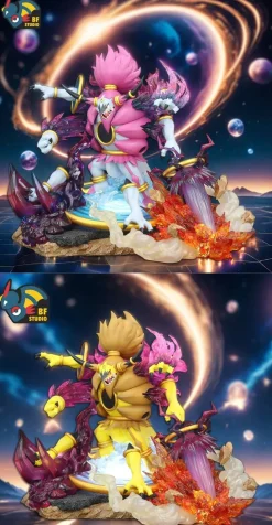 Unbound Hoopa with LED - Pokemon Resin Statue - BF Studio