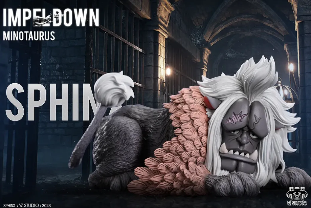 Underwater Prison Impel Down Series 014 Sphinx - ONE PIECE Statue - YZ Studios