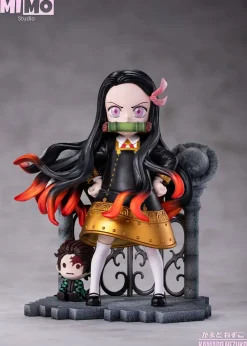 Uniform Nezuko Kamado Cosplay Anya Forger - SPY X FAMILY Demon Slayer: Kimetsu No Yaiba Resin Statue - Mimo Studio