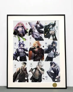 Uniform Ver. Nine Hashira Decorative Painting - Demon Slayer: Kimetsu No Yaiba - H-TWO Studio