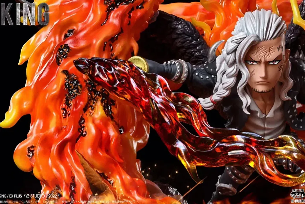 Upright Series 004 Ex Plus Omori Karyudon King - ONE PIECE Statue - YZ Studios