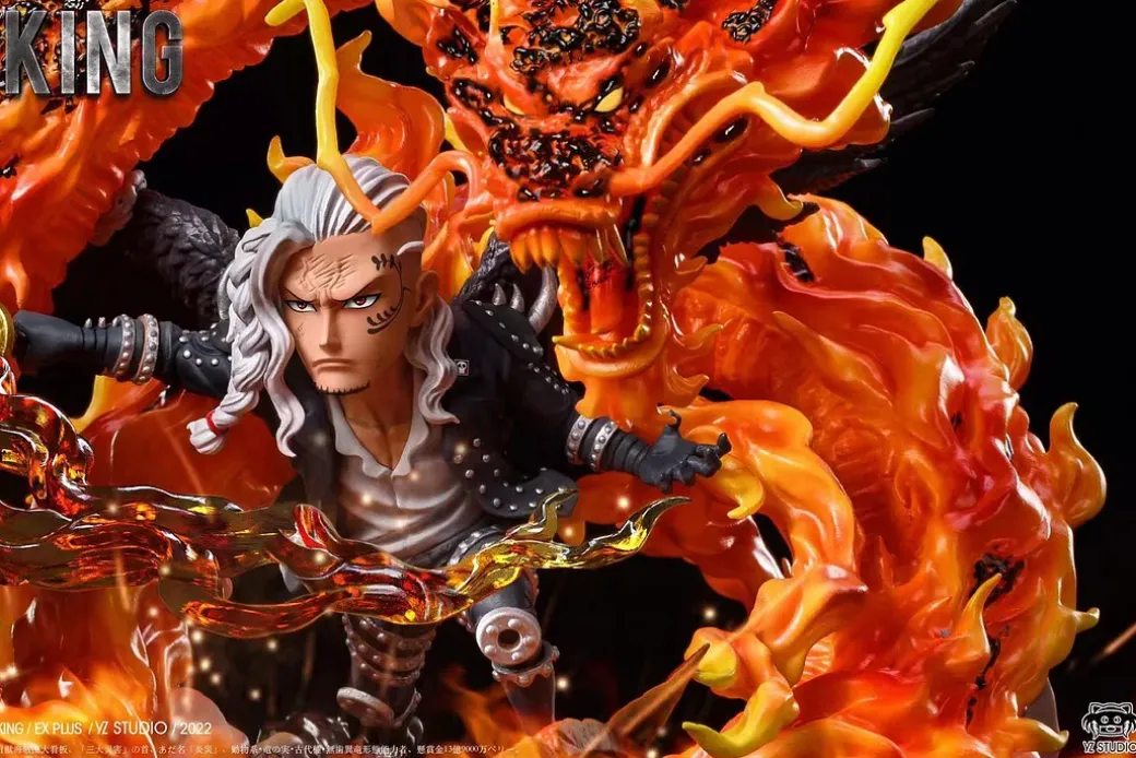 Upright Series 004 Ex Plus Omori Karyudon King - ONE PIECE Statue - YZ Studios