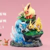 Vaporeon & Flareon & Jolteon - Pokemon Resin Statue - DM Studios