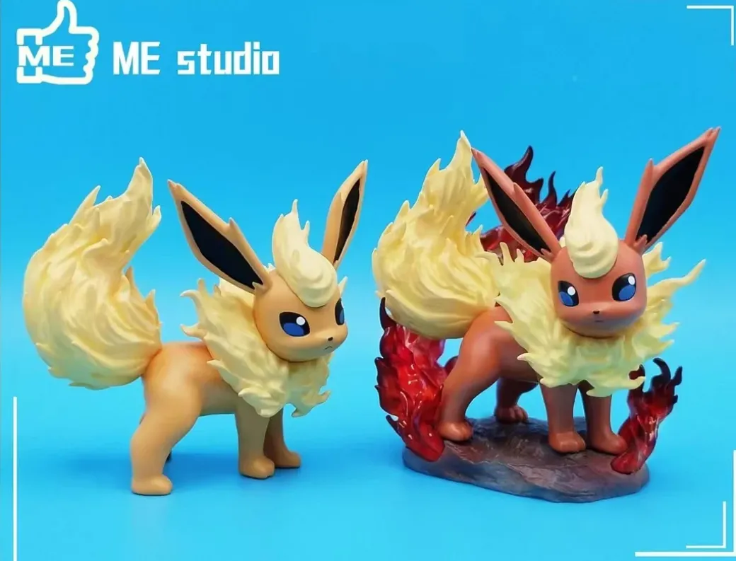 Vaporeon & Flareon & Jolteon - Pokemon Resin Statue - ME Studio