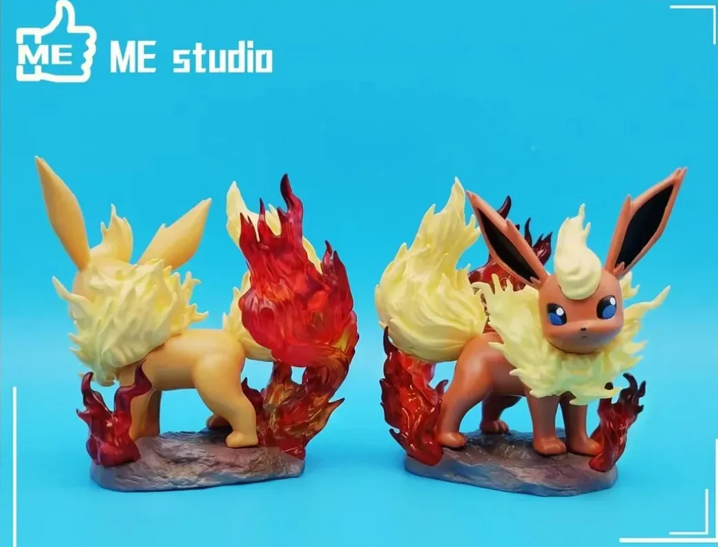 Vaporeon & Flareon & Jolteon - Pokemon Resin Statue - ME Studio